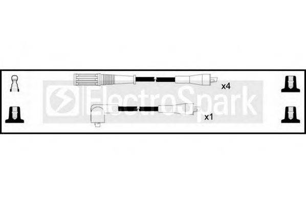 STANDARD OEK260 Комплект дротів запалювання