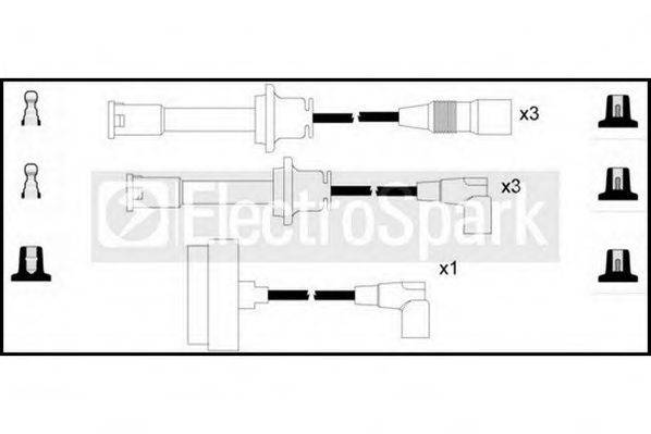 STANDARD OEK405 Комплект дротів запалювання