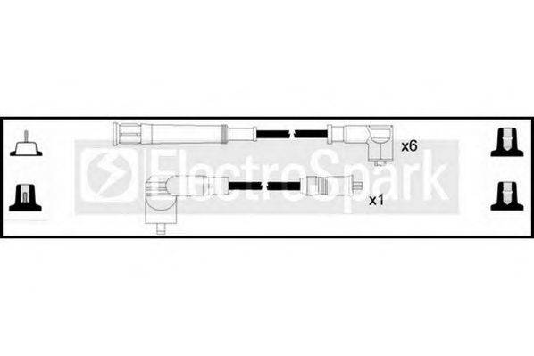 STANDARD OEK962 Комплект дротів запалювання