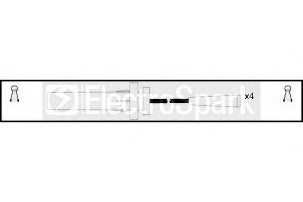 STANDARD OEK673 Комплект дротів запалювання