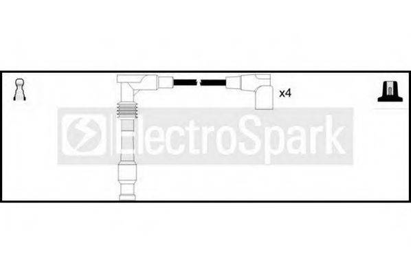 STANDARD OEK992 Комплект дротів запалювання