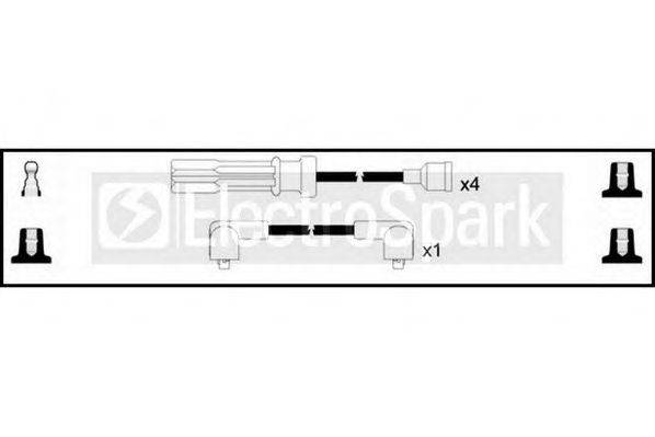 STANDARD OEK1007 Комплект дротів запалювання