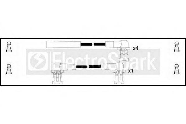 STANDARD OEK914 Комплект дротів запалювання