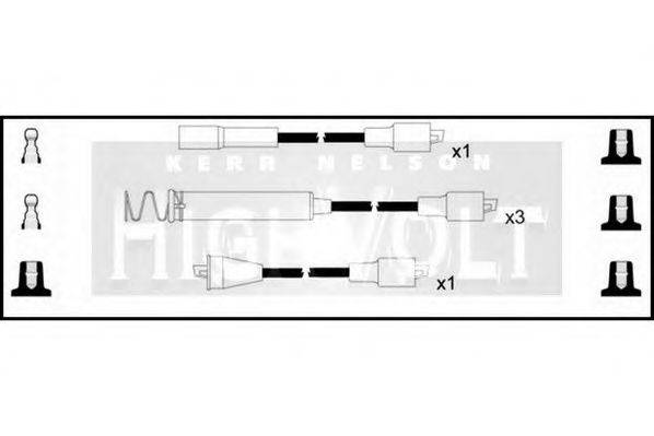 STANDARD OEF030 Комплект дротів запалювання