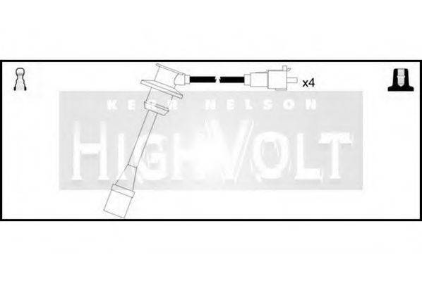 STANDARD OEF180 Комплект дротів запалювання