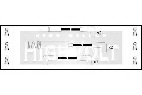 STANDARD OEF1029 Комплект дротів запалювання