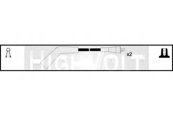 STANDARD OEF376 Комплект дротів запалювання