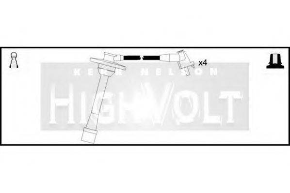 STANDARD OEF899 Комплект дротів запалювання