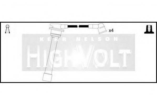 STANDARD OEF058 Комплект дротів запалювання