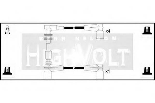 STANDARD OEF047 Комплект дротів запалювання