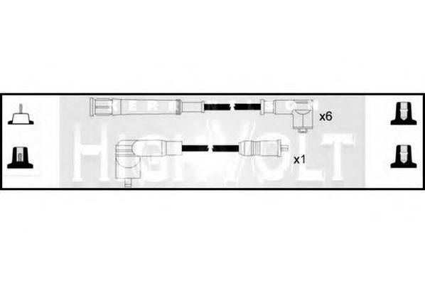 STANDARD OEF965 Комплект дротів запалювання