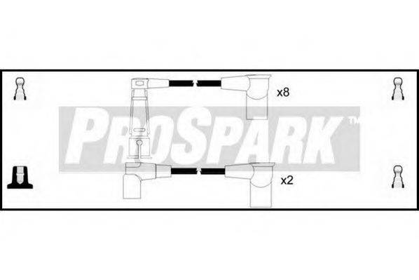 STANDARD OES1221 Комплект дротів запалювання