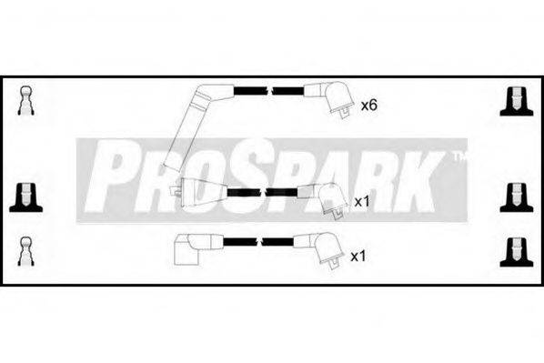 STANDARD OES273 Комплект дротів запалювання