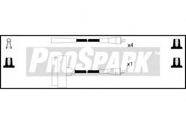 STANDARD OES301 Комплект дротів запалювання