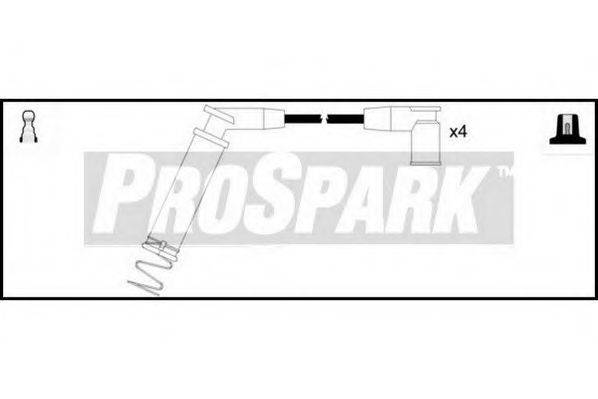 STANDARD OES996 Комплект дротів запалювання