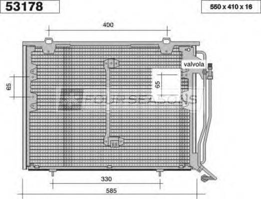 STANDARD F453178 Конденсатор, кондиціонер