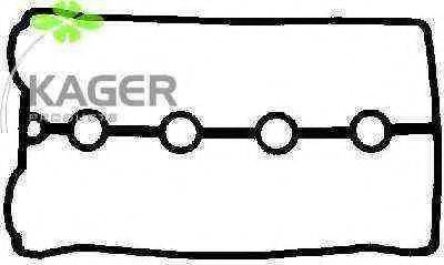 KAGER 290055 Прокладка, кришка головки циліндра