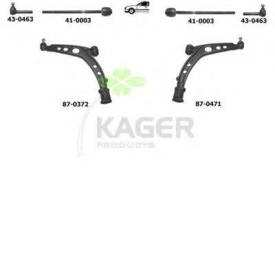 KAGER 800084 Підвіска колеса