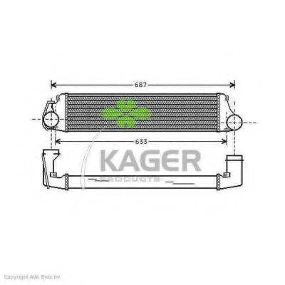 KAGER 310151 Інтеркулер