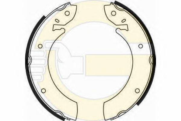 GIRLING 5161021 Комплект гальмівних колодок