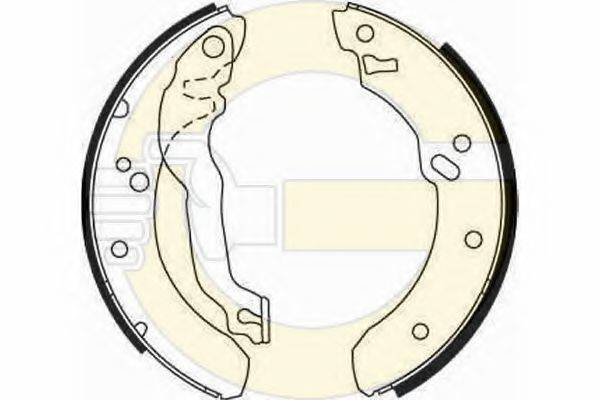 GIRLING 5162291 Комплект гальмівних колодок