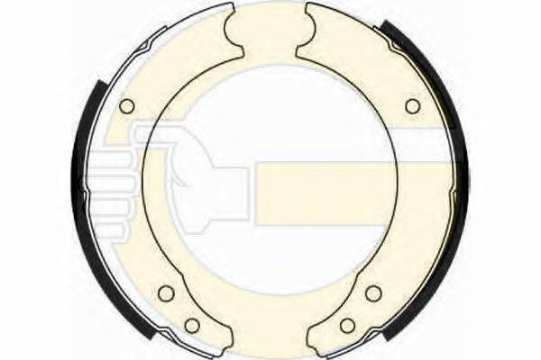 GIRLING 5180193 Комплект гальмівних колодок