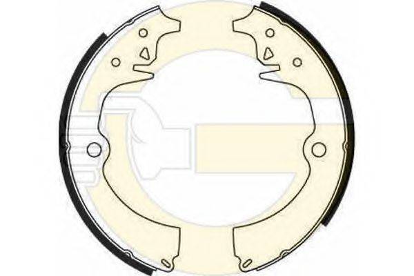 GIRLING 5180623 Комплект гальмівних колодок