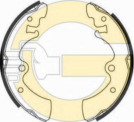 GIRLING 5180969 Комплект гальмівних колодок