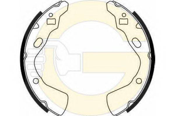 GIRLING 5185199 Комплект гальмівних колодок