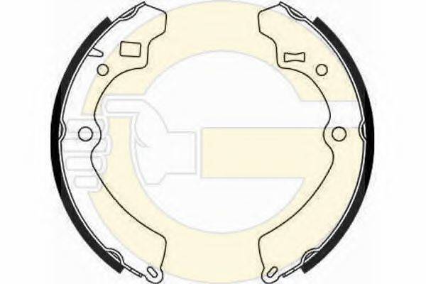 GIRLING 5185489 Комплект гальмівних колодок