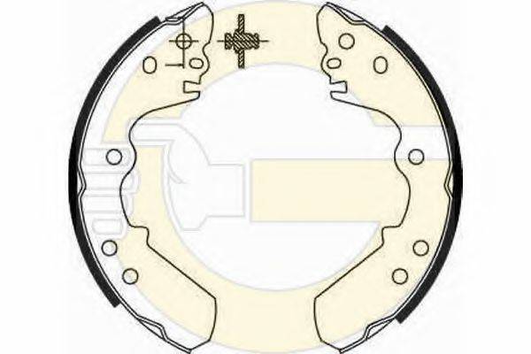 GIRLING 5185519 Комплект гальмівних колодок