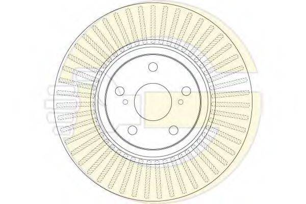 GIRLING 6062681 гальмівний диск