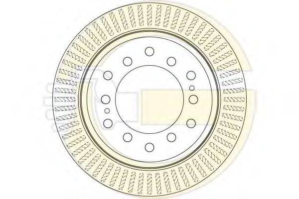 GIRLING 6063422 гальмівний диск