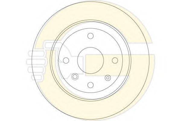 GIRLING 6063602 гальмівний диск
