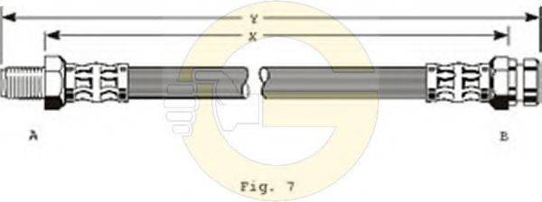 GIRLING 9002114 Гальмівний шланг