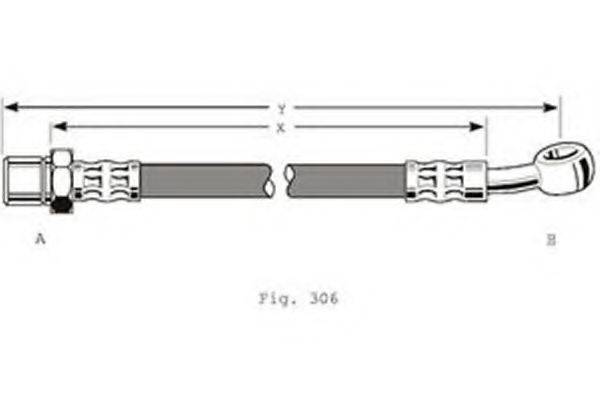 GIRLING 9004192 Гальмівний шланг