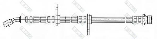 GIRLING 9004498 Гальмівний шланг