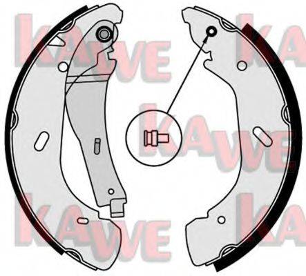 KAWE 07790 Комплект гальмівних колодок