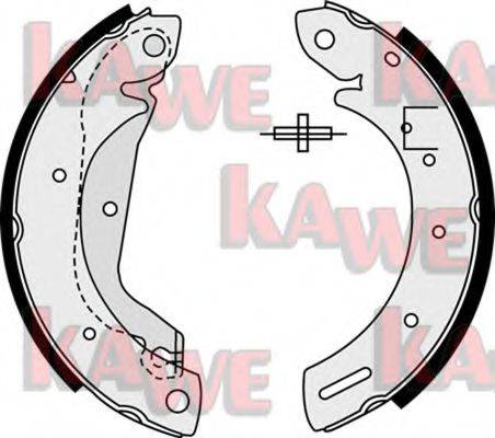 KAWE 08500 Комплект гальмівних колодок