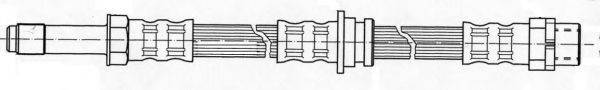 KAWE 511849 Гальмівний шланг