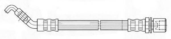 KAWE 512386 Гальмівний шланг