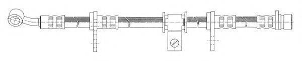 KAWE 511159 Гальмівний шланг