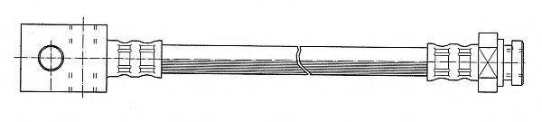 KAWE 511526 Гальмівний шланг