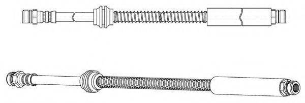 KAWE 512819 Гальмівний шланг