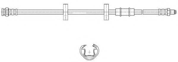 KAWE 517061 Гальмівний шланг