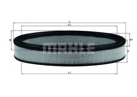 MAHLE ORIGINAL LX716 Повітряний фільтр