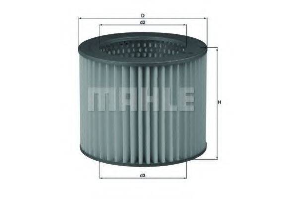 MAHLE ORIGINAL LX305 Повітряний фільтр