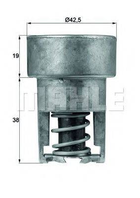 MAHLE ORIGINAL TX9882 Термостат, охолоджуюча рідина