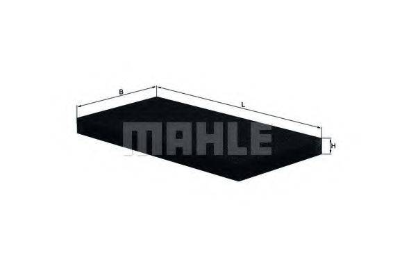 MAHLE ORIGINAL LAP15 Фільтр, повітря у внутрішньому просторі