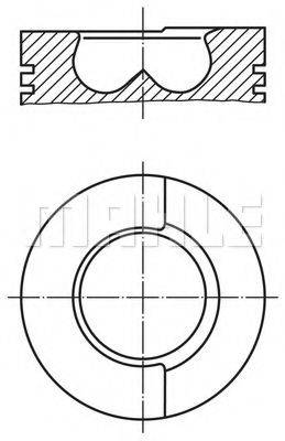 MAHLE ORIGINAL 0082900 Поршень